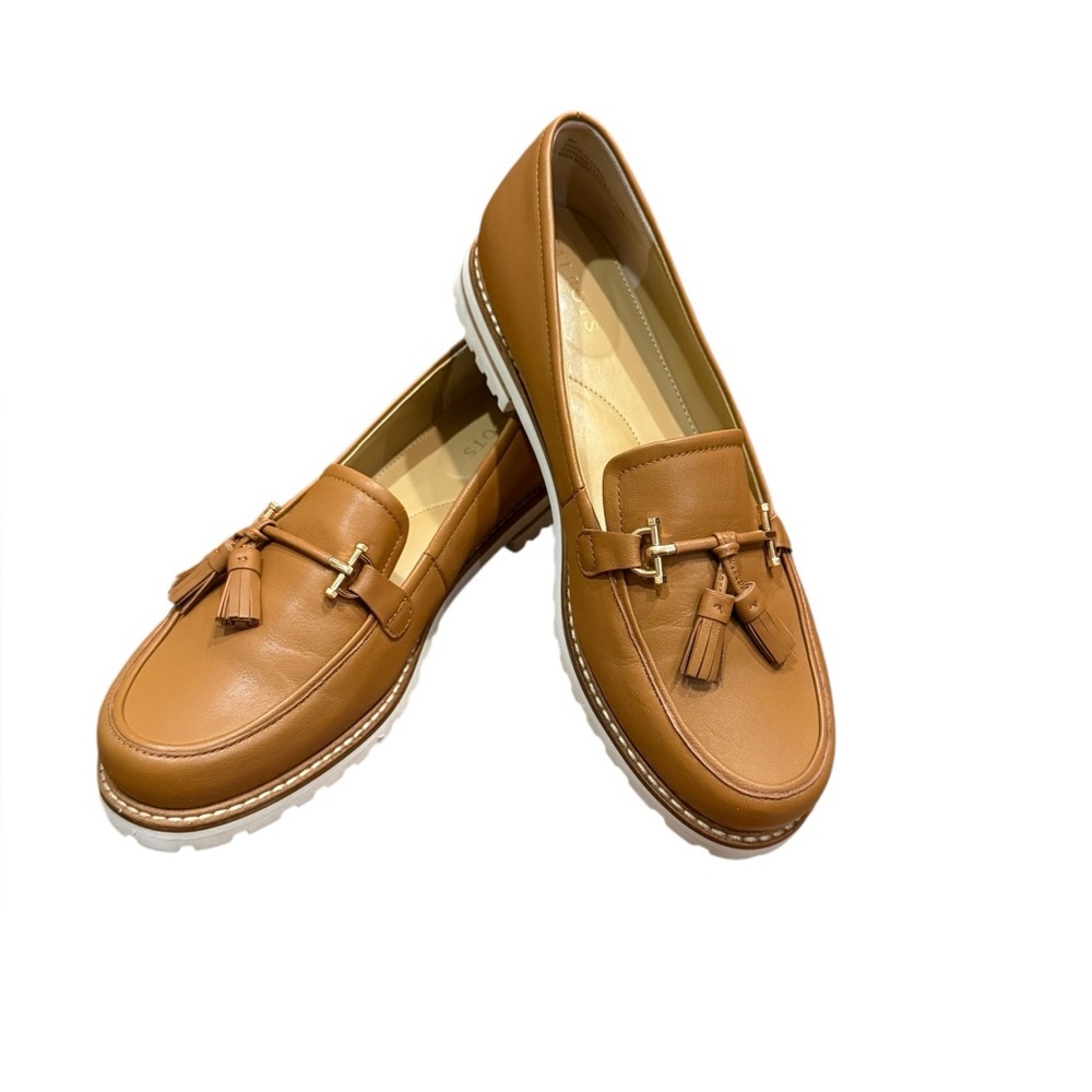 Talbots Women’s Laura Tasseled Soft Nappa Loafers Flats Size 9M Preppy